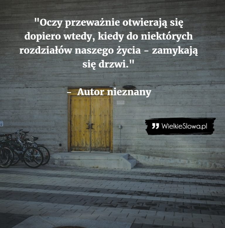 Oczy Mi Zamkniesz I Wtedy Swoje Smutne Zdziwione Bardzo Otworzysz Oczy przeważnie otwierają się dopiero wtedy... - WielkieSłowa.pl