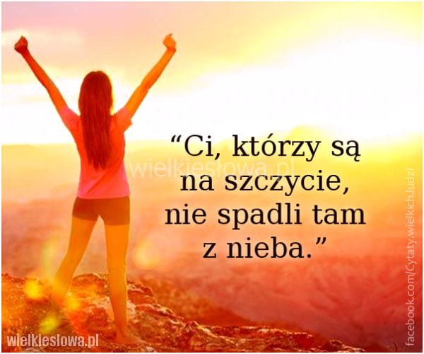 Ci, którzy są na szczycie...