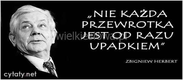 Nie każda przewrotka jest...